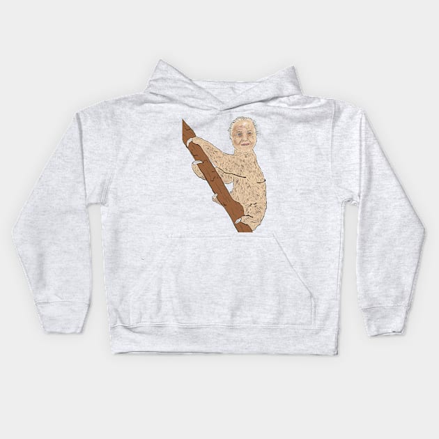 Sir Sloth Kids Hoodie by Pretty Weird